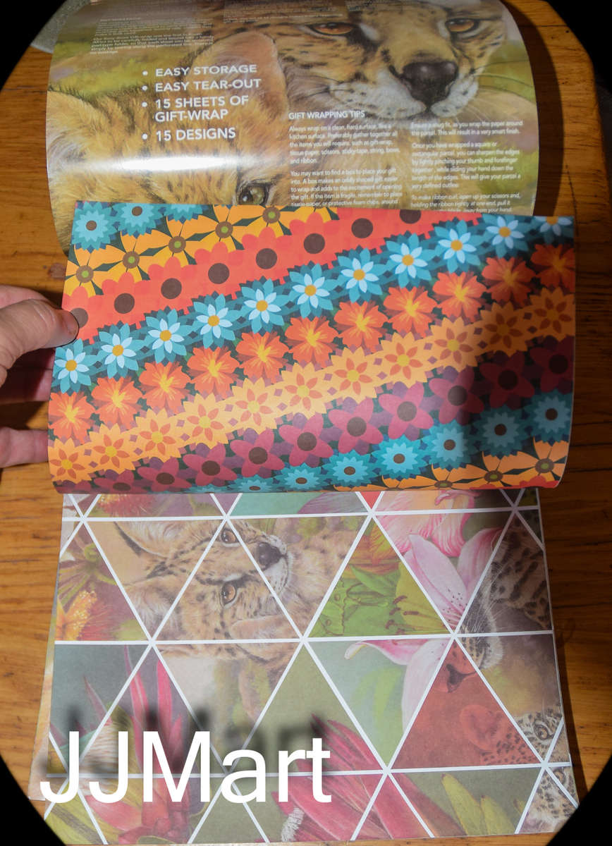 Craft / School Book / Gift Wrapping Pad - Young and wild