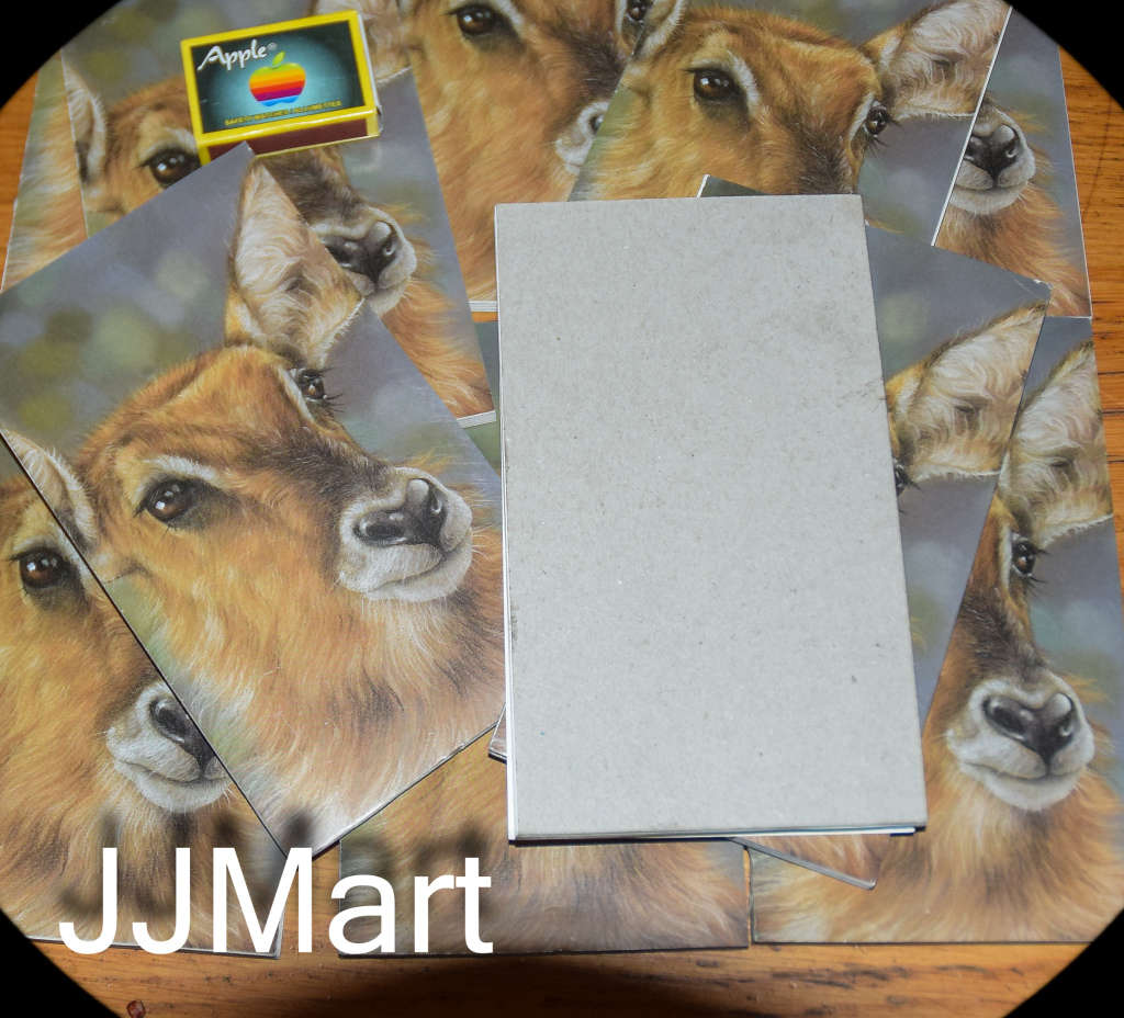12 x Gloss Animal Notebooks
