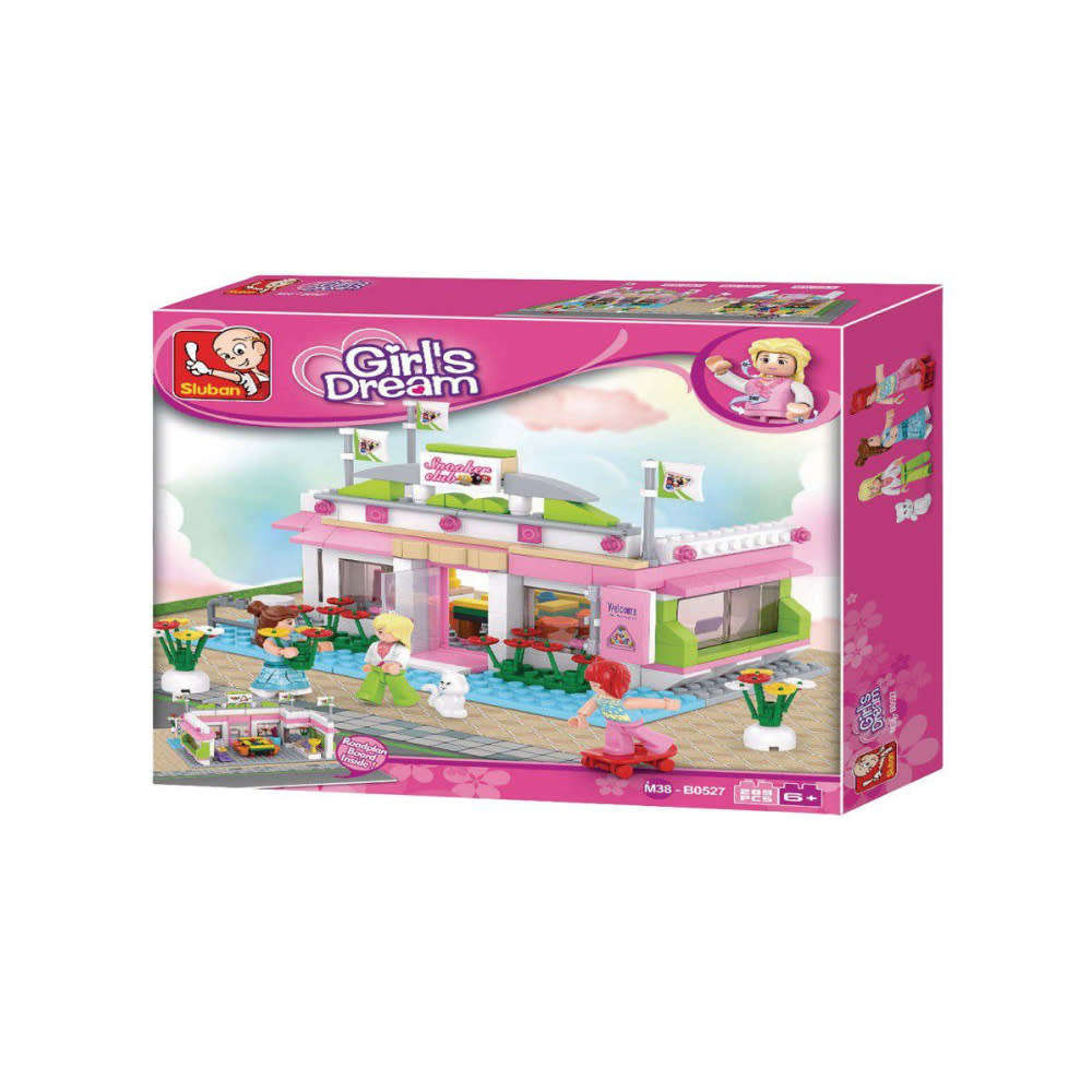 Sluban Girls Dream Snooker Club  289 Pieces.