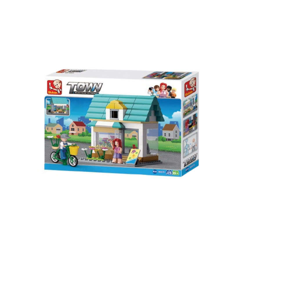 Sluban Town Queenies Flower Shop - 149 Pieces