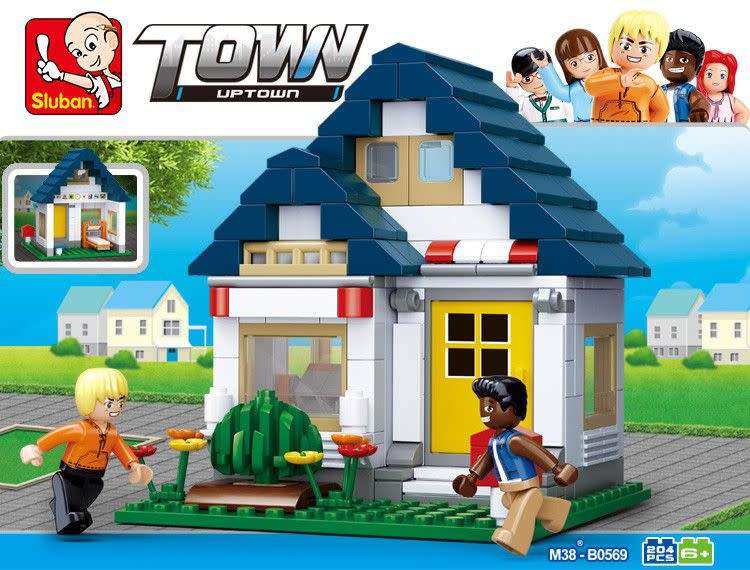 Sluban Town Oliver`s Gym - 204 Piece