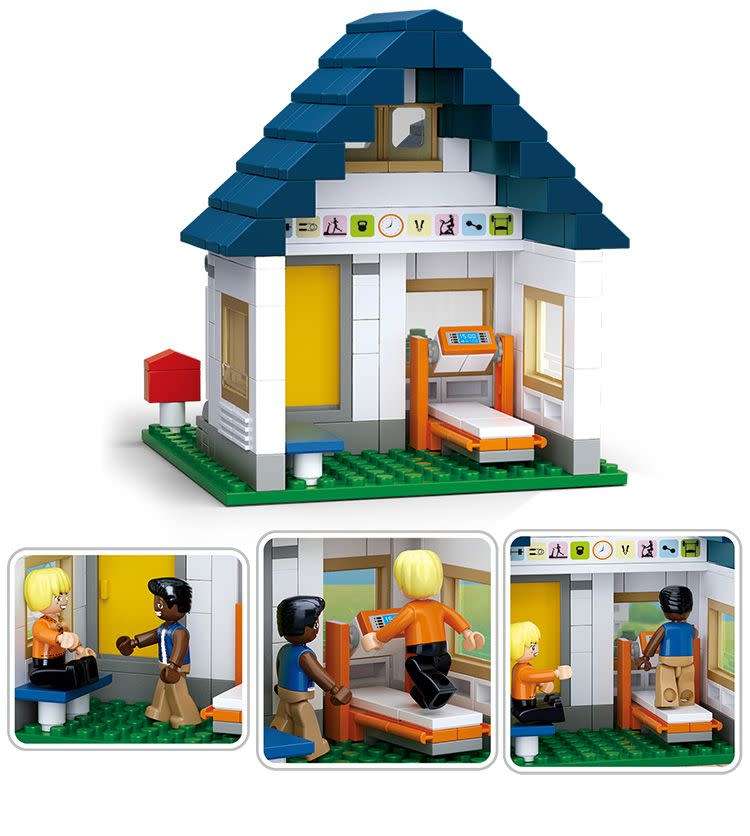 Sluban Town Oliver`s Gym - 204 Piece