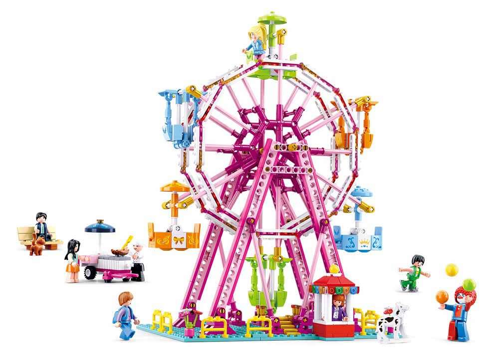 Sluban Girls Dream - Ferris Wheel 789 pcs (Unboxed)