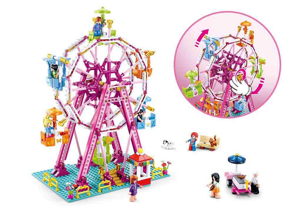 Sluban Girls Dream - Ferris Wheel 789 pcs (Unboxed)