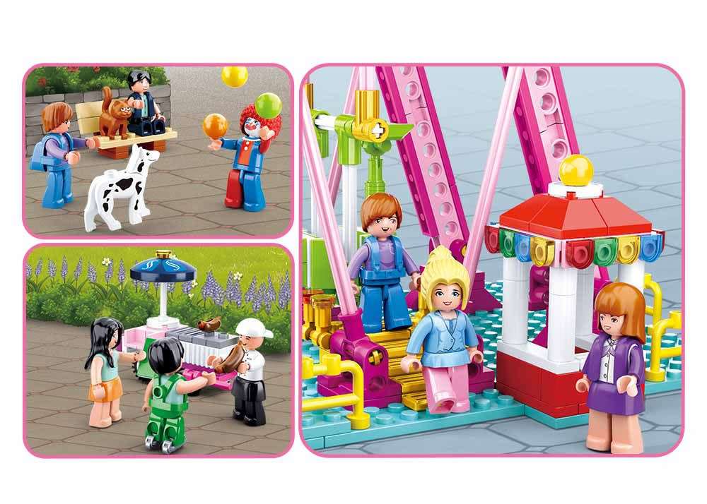 Sluban Girls Dream - Ferris Wheel 789 pcs (Unboxed)