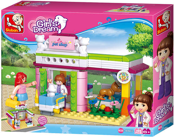 Sluban Building Set: Pet Shop - 195 Piece
