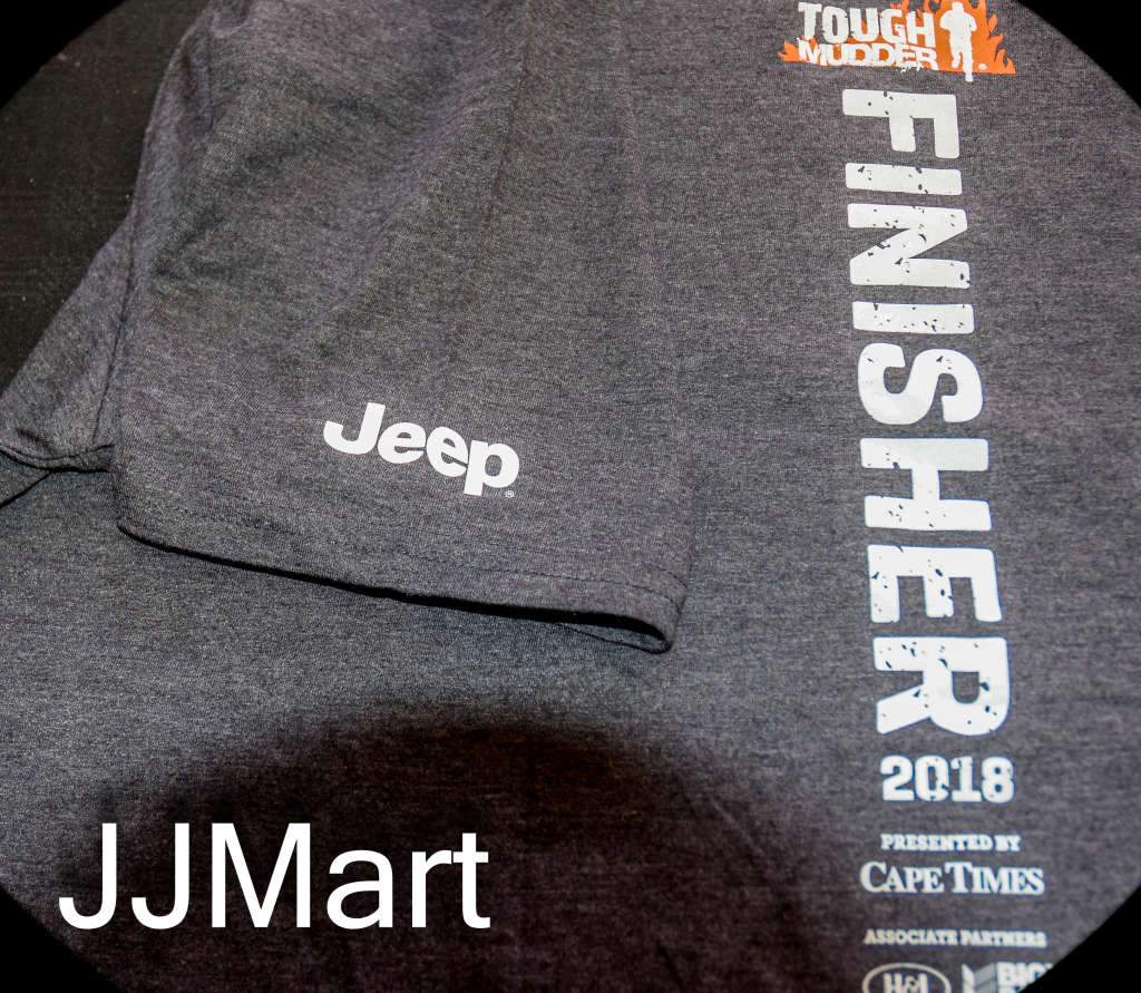 Original Grey Melange Tough Mudder Finisher T- shirt - Size XL ( 2 available)