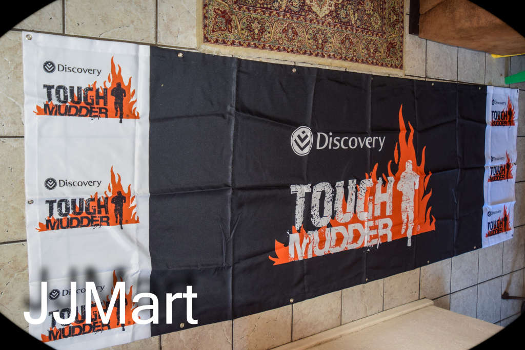Original Tough Mudder Canvas Banner (3m x 1 m)