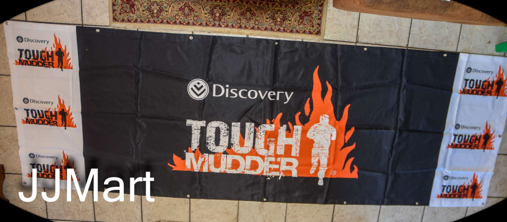 Original Tough Mudder Canvas Banner (3m x 1 m)