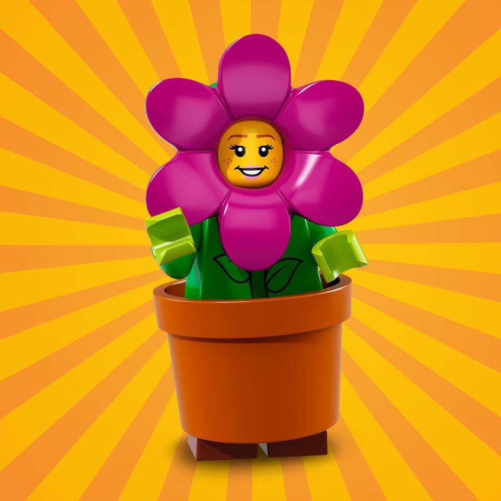 THE LEGO MINIFIGURES SERIES 18 - The Flowerpot Girl