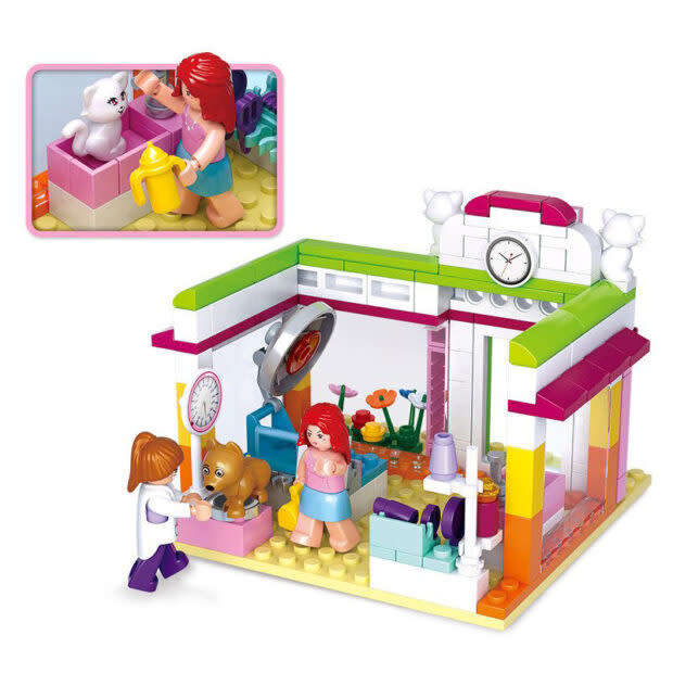 Sluban Girls Dream Pet Shop - 195 Piece (unboxed)