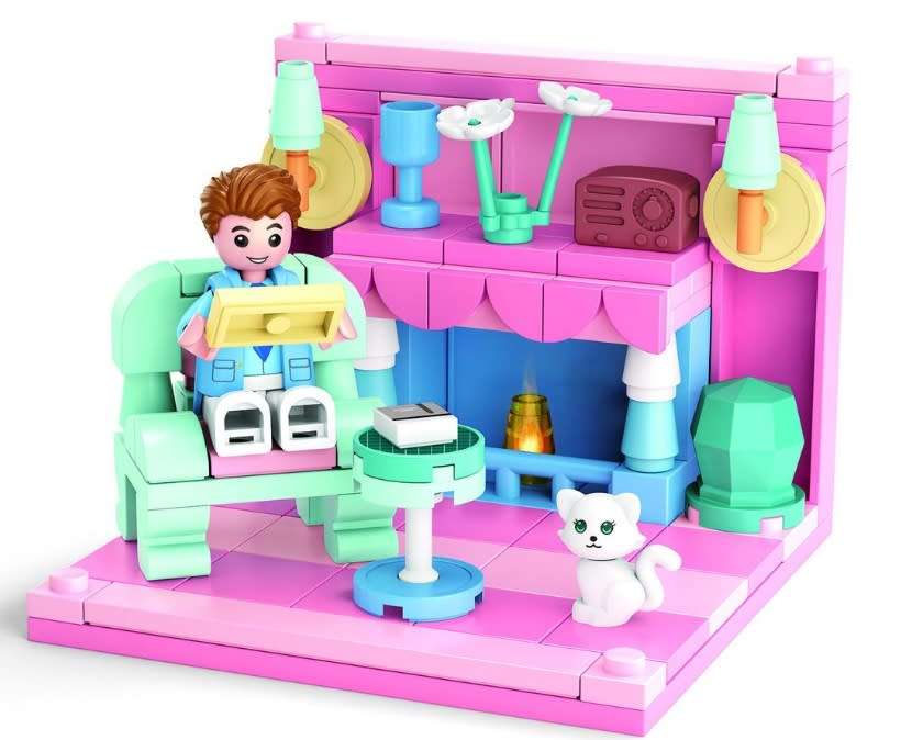 Sluban Brick Mini Handcraft Sitting Room 116 Pieces