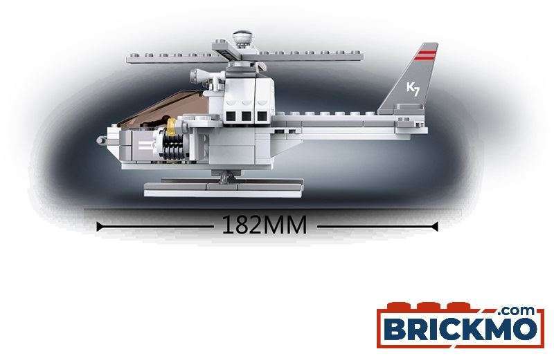 Sluban Army Helicopter 3-in-1 (144 pieces)