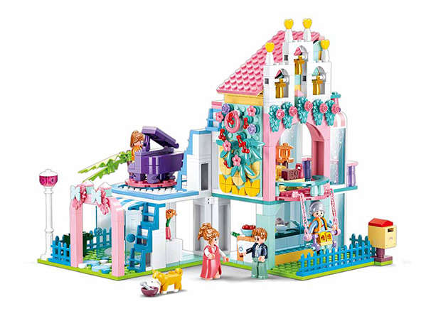 Sluban Girl`s Dream Apartment - 601 Piece (box damaged)