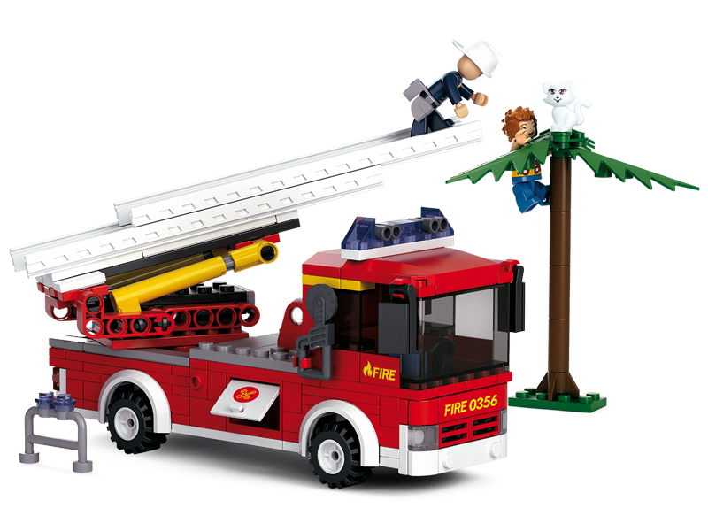 Sluban Fire Engine Truck - 269 Pieces