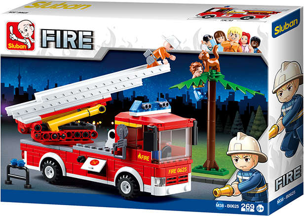 Sluban Fire Engine Truck - 269 Pieces