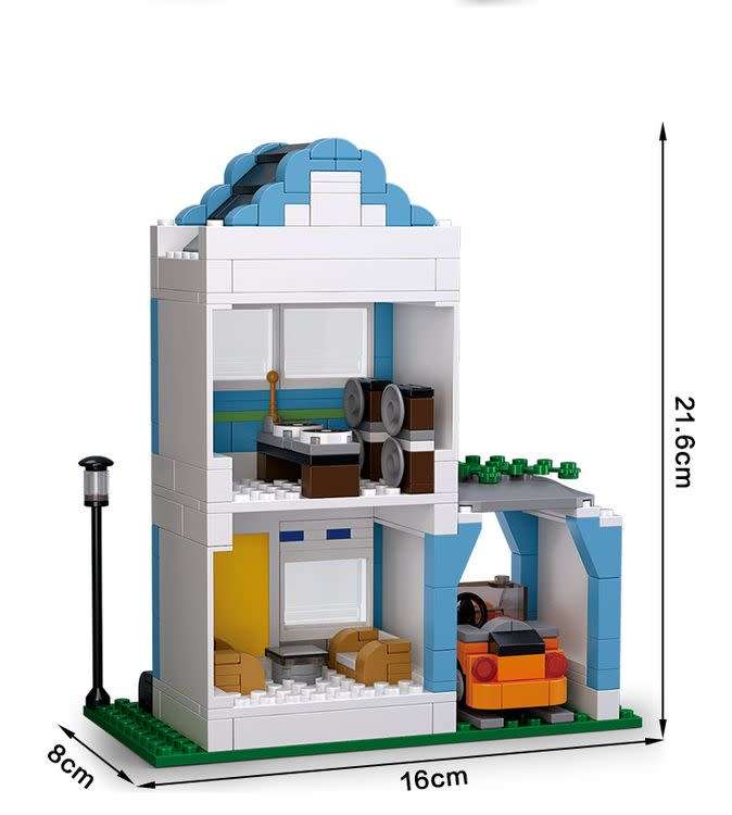 Sluban Town  Lemy & Queenies apartment   305 Pieces.