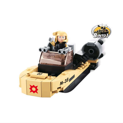 Sluban Army Assault Boat - 73 Piece (box damaged)