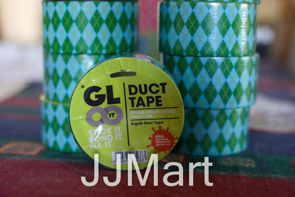 High Strength Gloo-IT Duct Tape - Argyle (2 available)
