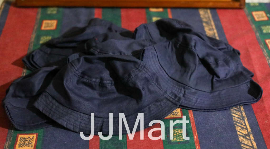 Kids Phoenix Bucket Hat - Navy Blue (54cm) x 10