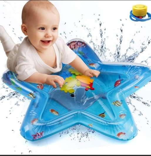 Baby Water Play Tummy Time Playmat For Newborns Infant Toddler