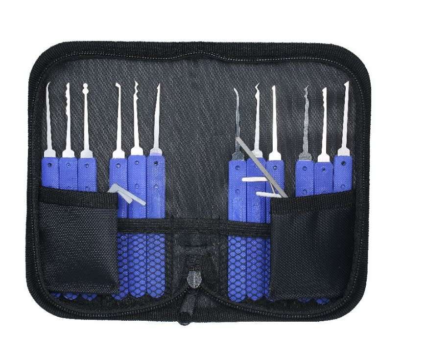 14 Piece Lock Picking and Hook Set with Storage Bag