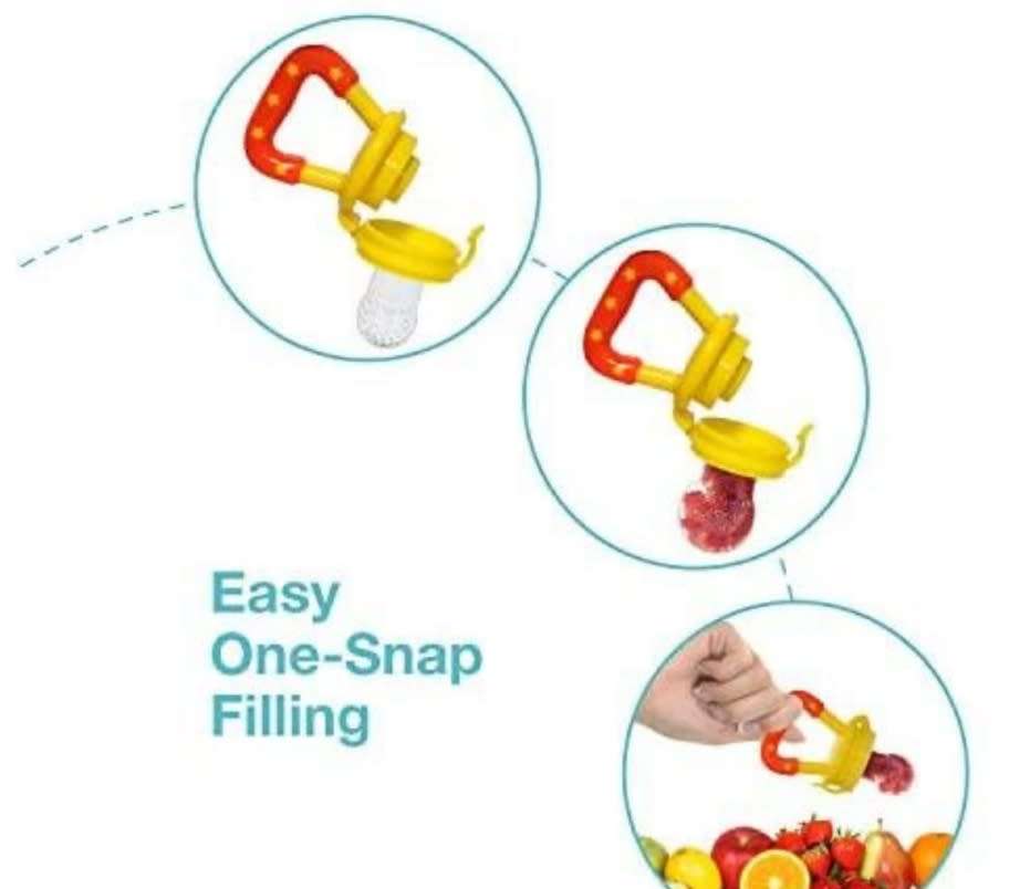 Baby Food/Fruit Squeezer - Pink