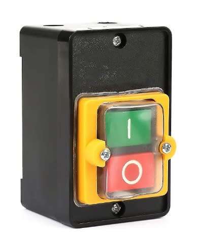 Push Button Switch, Ac 220v/380v 10a Waterproof Power Control Button Switch On Off Button