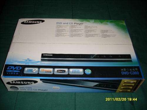 Samsung DVD C360 DVD and CD Player