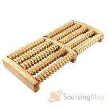Wooden Foot Roller Massager