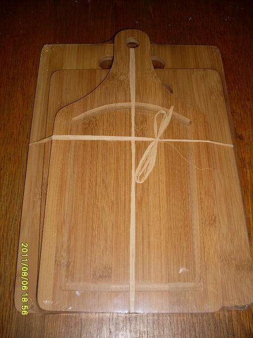 3 Bamboo Cutting Boards