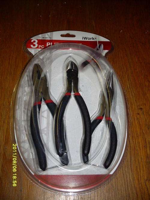 3 Piece pliers set