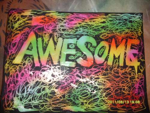 Awesome product! Scratch-art paper.First on BOB!
