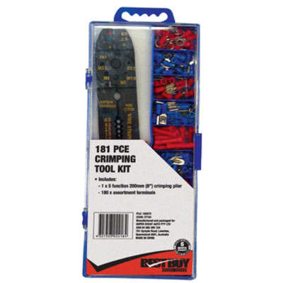 181 Piece Crimping Tool Kit