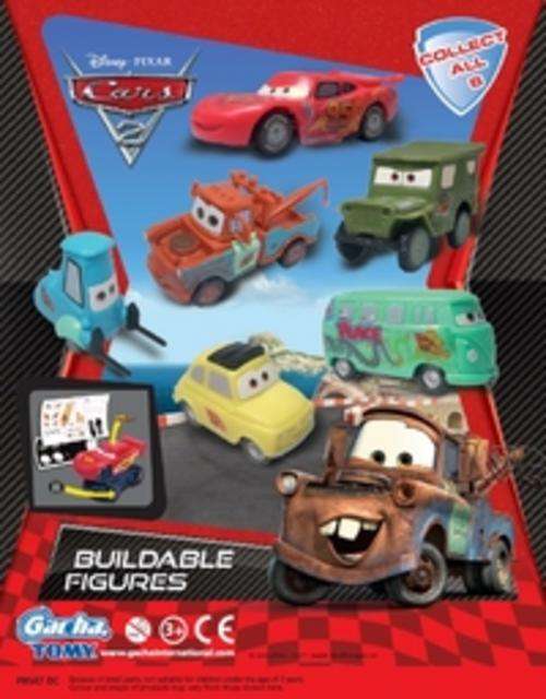 Cars 2 Buildable little figures