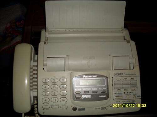 Panasonic Fax machine KX-F2681 with digital answering machine included.