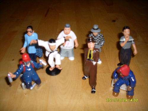 Homies collectable figurines. Collection of 8