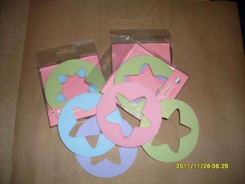 Pastel Silicone Stencils x 12!