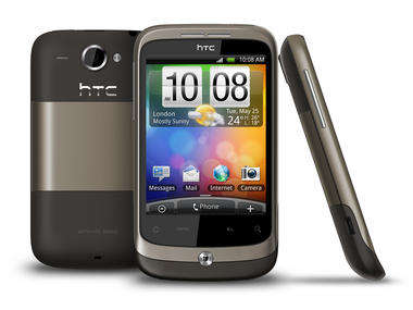HTC Wildfire - Name says it all
