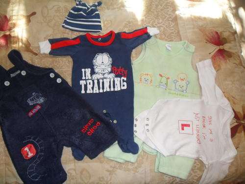 Baby Boys adorable all in ones lot