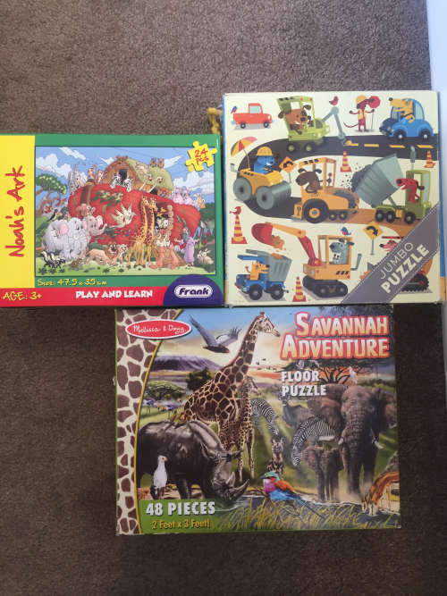 Puzzles For Kids X 3