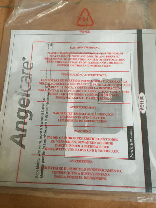 Angelcare AC1100 Video And Sound Monitor