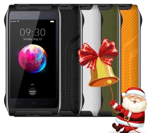 HOMTOM HT20 IP68 Waterproof Smartphone 4G Dustproof Shockproof Android 6.0 Orange