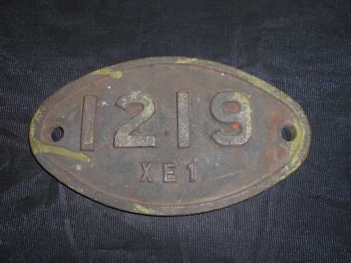 **RAILWAY MAKERS PLATE**