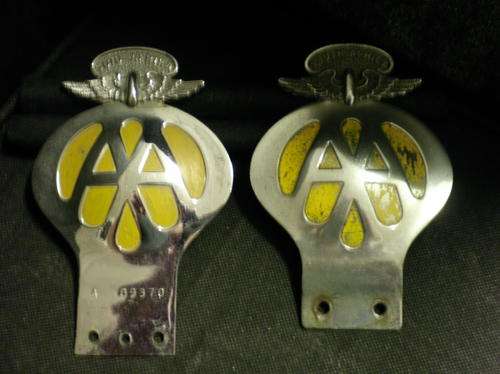 AA car grille badges **WOW**