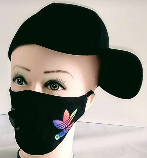 BRANDED FACE MASK WITH VENTILATOR