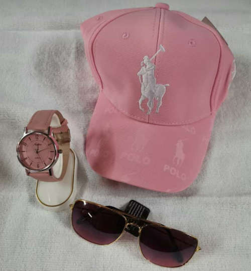 Ladies branded Cap Combo