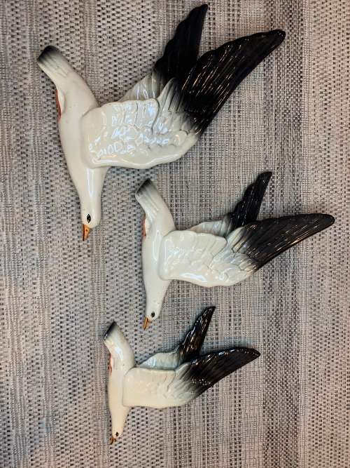 Rare Beswick England Seagulls Complete Set