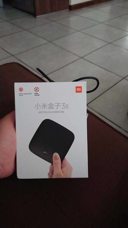 KODI enabled Original Xiaomi Mi 3S TV Box Quad Core - BLACK