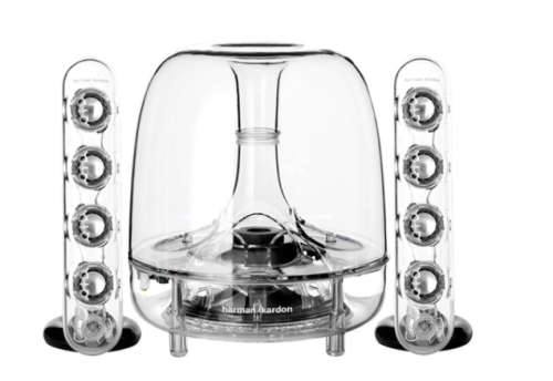 Harman Kardon SoundSticks Wireless 2.1-Channel Desktop Speaker System near MINT